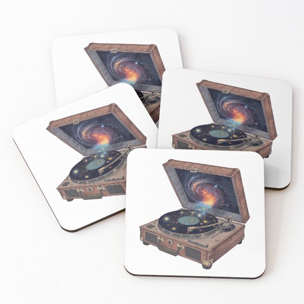 Item preview, Stellar Tunes – Record Player Galaxy Design designed and sold by BestZoneStore.