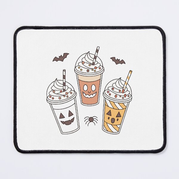 Item preview, Halloween coffee with cream and bats  designed and sold by cocomelon168.