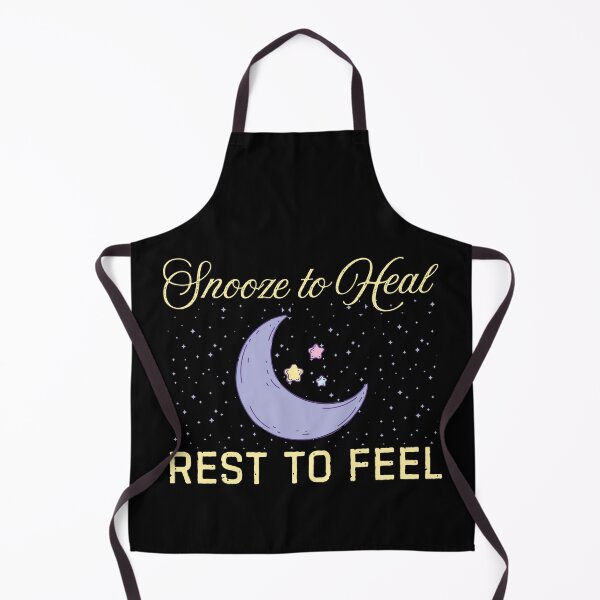 Item preview, Snooze to Heal Rest to Feel sleep Moon Design designed and sold by DesignDazzles.