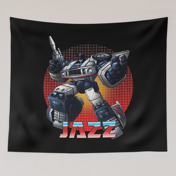 Item preview, Jazz G1 Robot Illustration Retro V2 designed and sold by Retr0Tshirts.