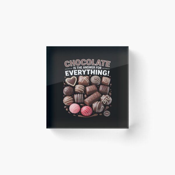 Item preview, Chocolate is The Answer for Everything - Men Women Children designed and sold by Idarmotar.