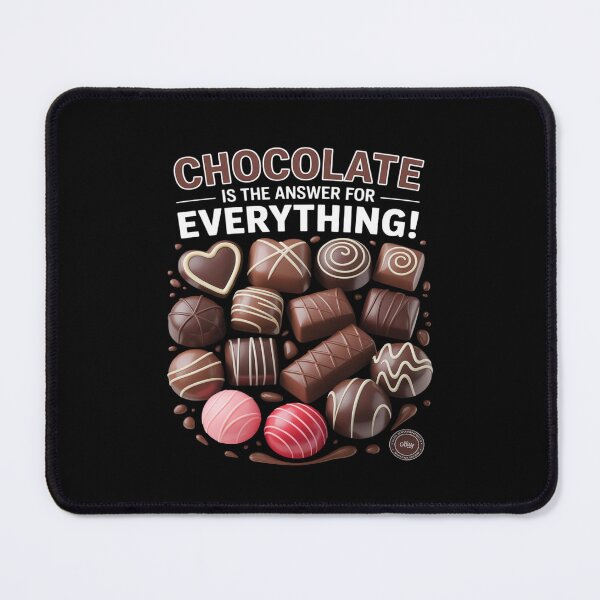 Item preview, Chocolate is The Answer for Everything - Men Women Children designed and sold by Idarmotar.