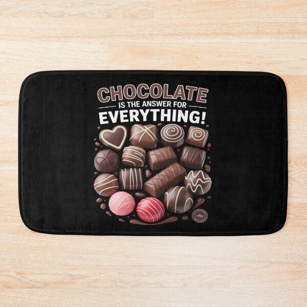 Item preview, Chocolate is The Answer for Everything - Men Women Children designed and sold by Idarmotar.