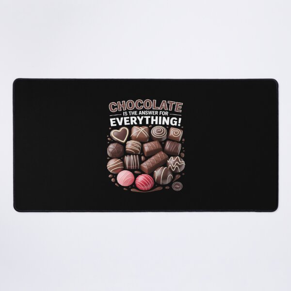 Item preview, Chocolate is The Answer for Everything - Men Women Children designed and sold by Idarmotar.