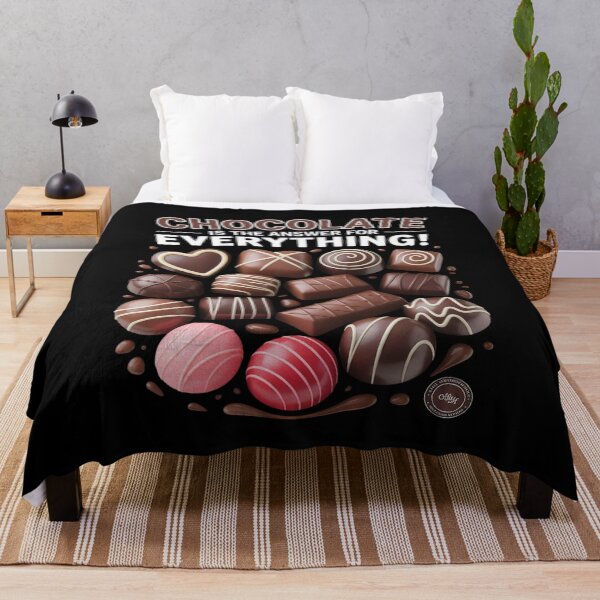 Item preview, Chocolate is The Answer for Everything - Men Women Children designed and sold by Idarmotar.