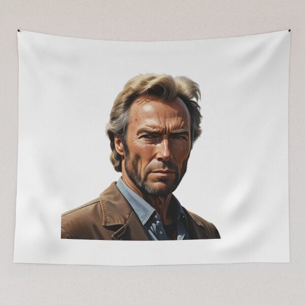 Item preview, clint eastwood blondie designed and sold by Kavya Art.