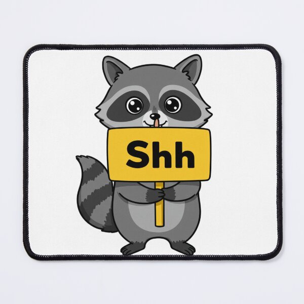 Item preview, Raccoon Quiet Time designed and sold by Find Your Lost.