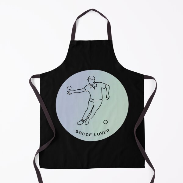 Item preview, Minimalist Bocce Lover – Elegant Single Line Art Player Design designed and sold by VividOrganica.