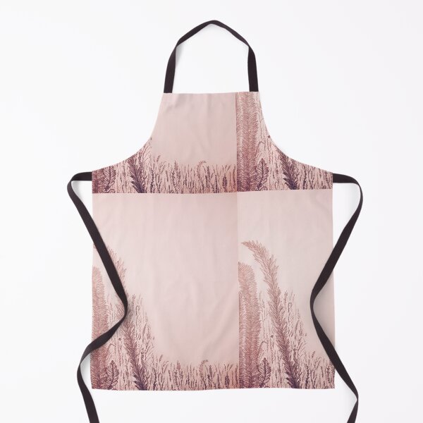 Item preview, Abstract botanical print in soft pastel pink  designed and sold by Art-by-Nade.