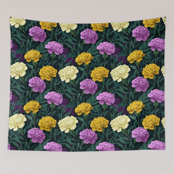 Item preview, Artistic Lush Carnations Print For Wedding Favor designed and sold by RoyalStarsPatts.
