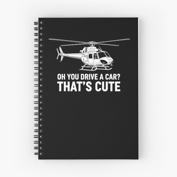 Item preview, Helicopter Pilot Sarcastic Quote About Driving Cars in Aviation Style designed and sold by EidosEmporiium.