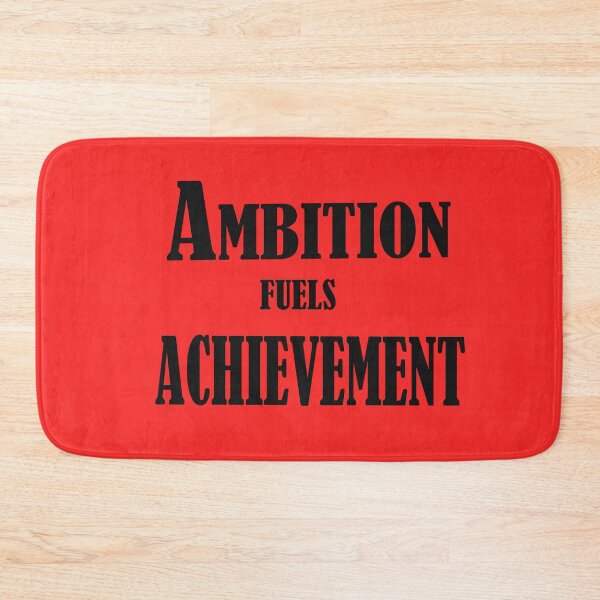 Item preview, Ambition Fuels Achievement – Motivational Quote Design designed and sold by ArtNestVerse.