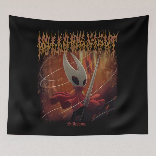 Item preview, Silksong Hollow Knight Death Metal Style designed and sold by WinstonBreiten.