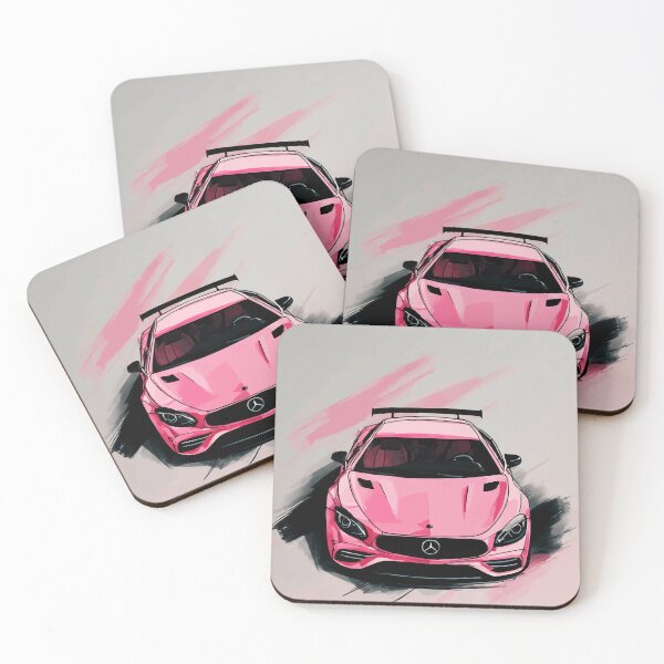 Item preview, Pink Mercedes designed and sold by marakaram.