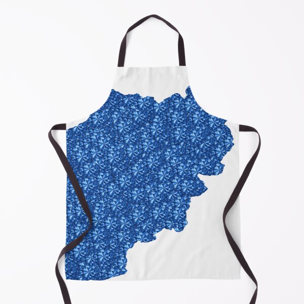 Item preview, Blue Rhinestone Afghanistan designed and sold by TheIconSmith.