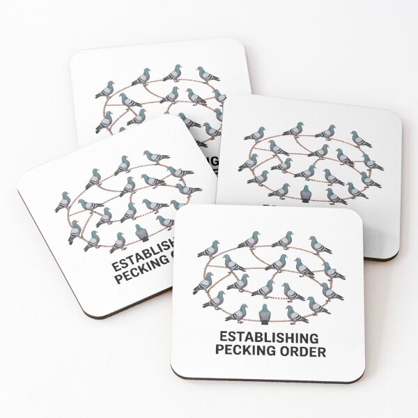 Item preview, Pigeon Protocol Satirical Networking Diagram designed and sold by GenNextPrint.