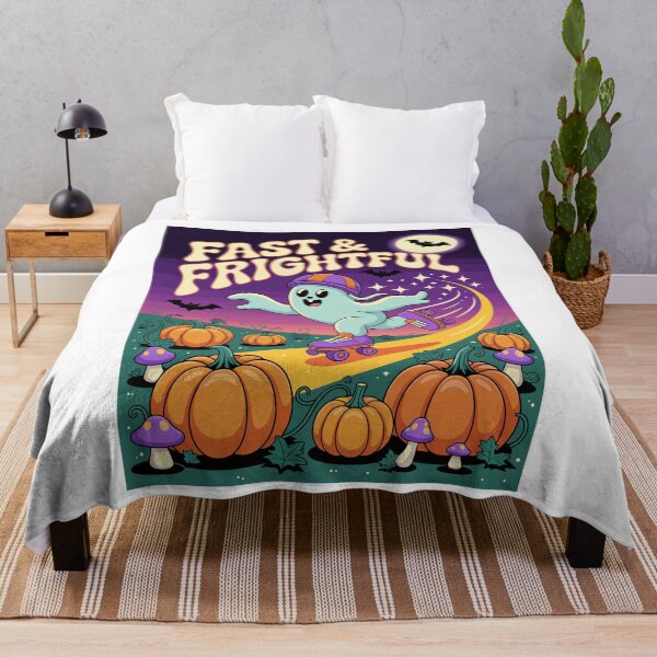 Aperçu de l'œuvre Rapide et effrayant : déclare cette charmante illustration d'Halloween ! créée et vendue par Grang Art Artistic Designs.