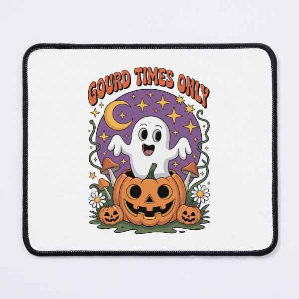 Item preview, Gourd Times Only: declares this charming retro halloween illustration! designed and sold by Camel & Quirk.
