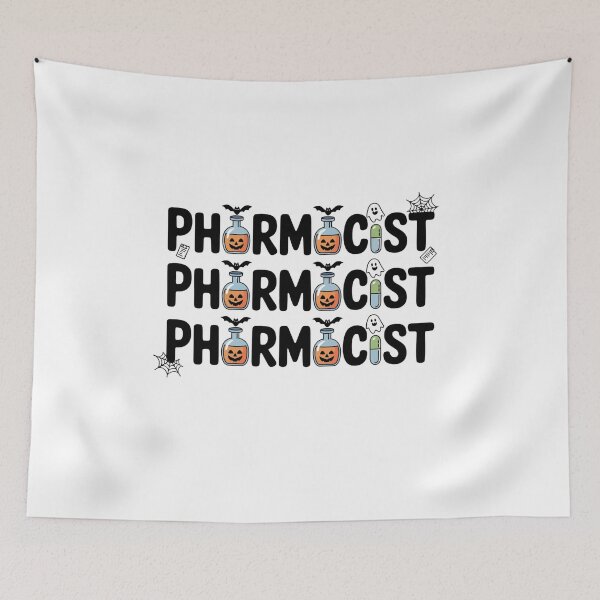 Item preview, Halloween Pharmacist – Cute Spooky Pharmacy Design for Stickers, Shirts, Mugs designed and sold by Sudarat Phimphanit.