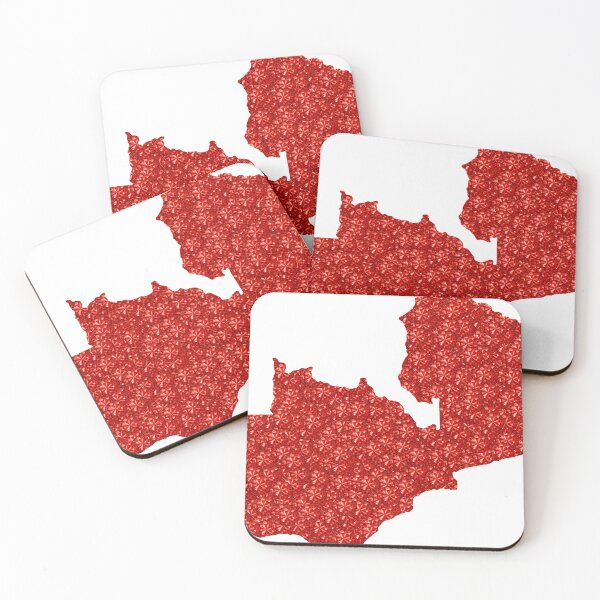 Item preview, Red Rhinestone Zambia designed and sold by TheIconSmith.
