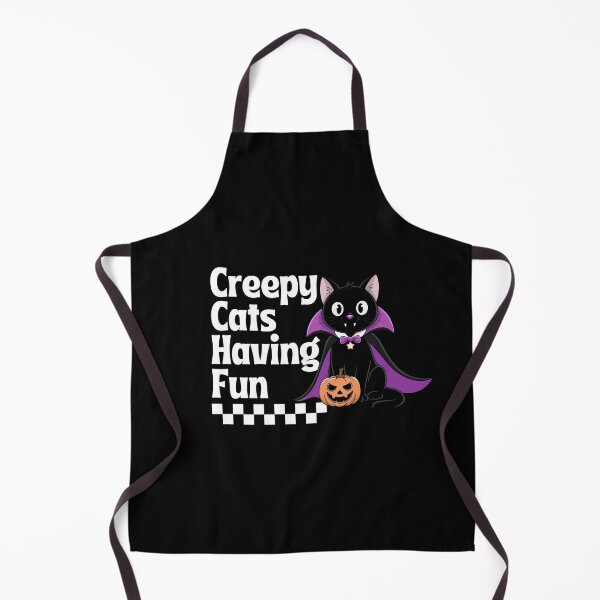 Item preview, Creepy Cats Having Fun | Cute Spooky Halloween Cat Design designed and sold by  Catpuccino.
