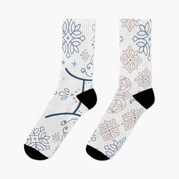 Item preview, Gemini Zodiac Seamless Pattern Modern geometric and ethnic designs for Textiles, Carpets, Tiles and Fabrics. designed and sold by KungLK.