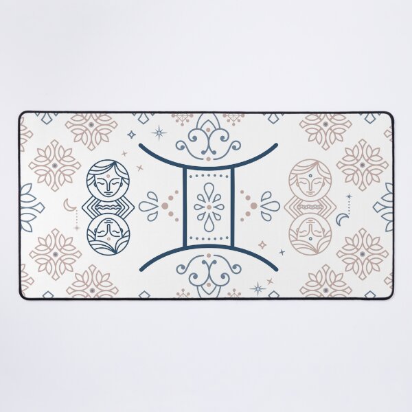 Item preview, Gemini Zodiac Seamless Pattern Modern geometric and ethnic designs for Textiles, Carpets, Tiles and Fabrics. designed and sold by KungLK.