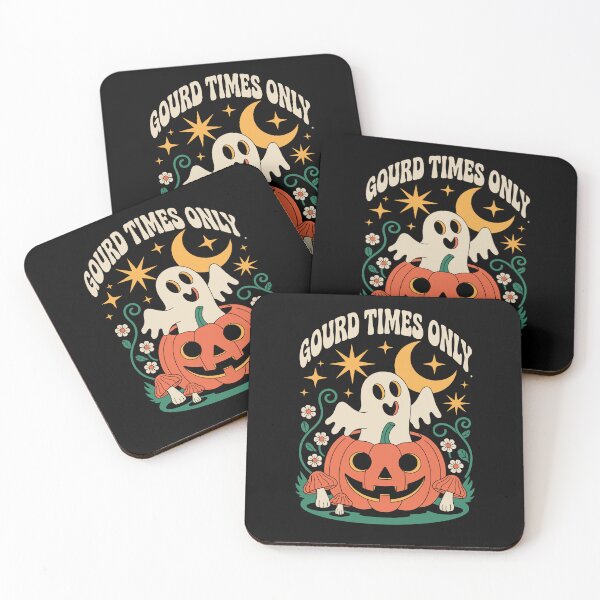 Item preview, Copy of Gourd Times Only 3: declares this charming retro halloween illustration!  designed and sold by Grang Art Artistic Designs.