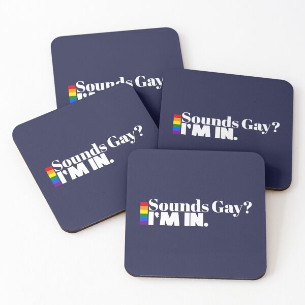 Item preview, Sounds Gay? I’m In. | LGBTQ Pride Statement Shirt designed and sold by Pulau Kreasi.