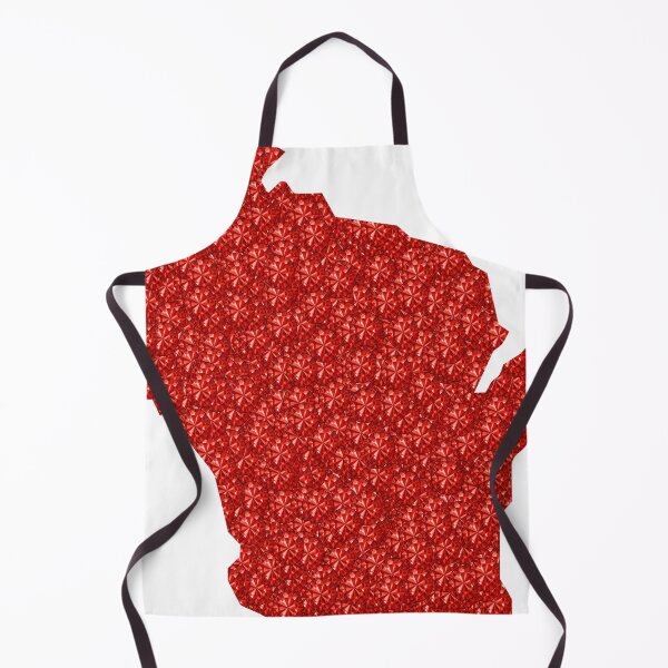Item preview, Red Rhinestone Wisconsin designed and sold by TheIconSmith.