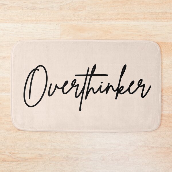 Item preview, overthinking designed and sold by MockingMad.