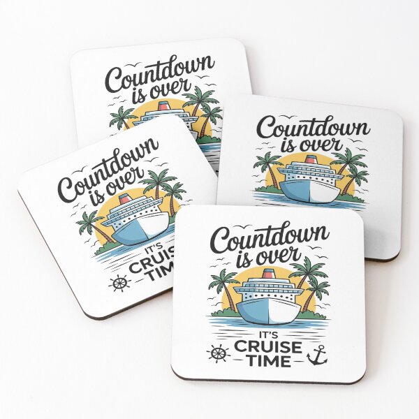 Item preview, Countdown Is Over It's Cruise Time designed and sold by petrichorsworld.