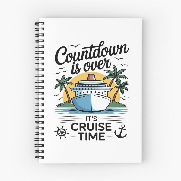 Item preview, Countdown Is Over It's Cruise Time designed and sold by petrichorsworld.