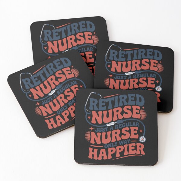 Item preview, Retired Nurse Shirt, Funny Retirement Gift Idea,  Happier Than Ever Classic T-Shirt  designed and sold by podlook.