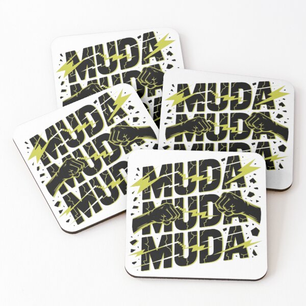 Item preview, MUDA Punch - Bold Battle Cry designed and sold by WorstGen.