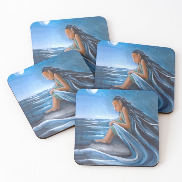 Item preview, Contemplating at the sea designed and sold by AmethistFaye.