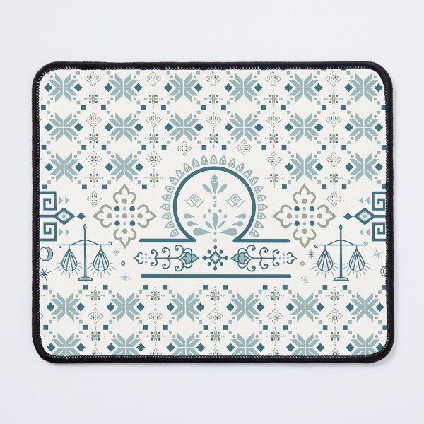 Item preview, Libra Zodiac Seamless Pattern Modern geometric and ethnic designs for Textiles, Carpets, Tiles and Fabrics. designed and sold by KungLK.