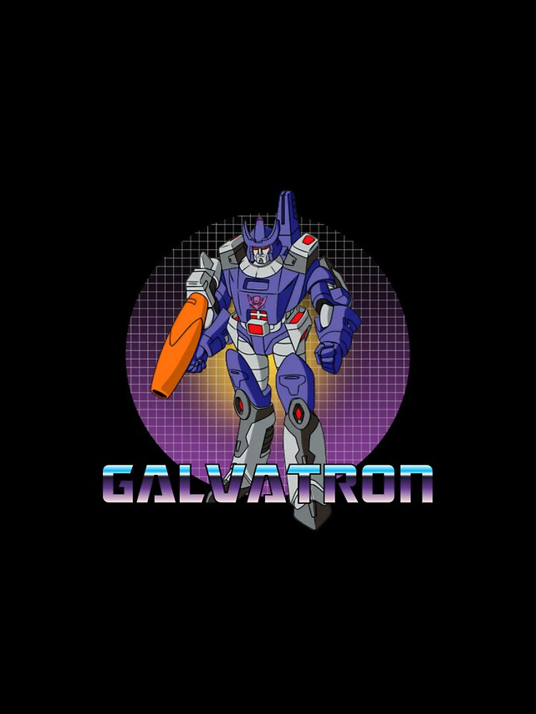 Galvatron G1 Vintage Sci-Fi Robot Artwork