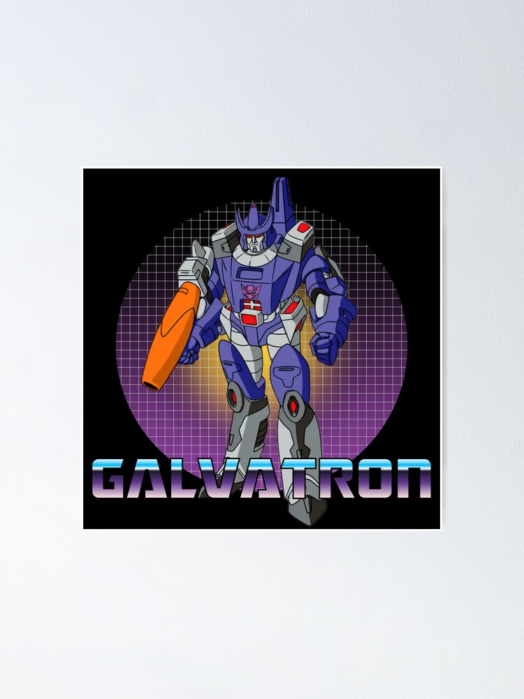 Galvatron G1 Vintage Sci-Fi Robot Artwork