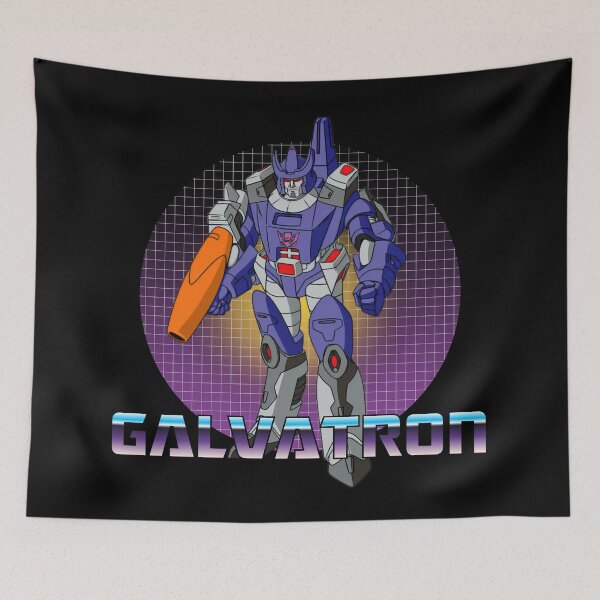 Item preview, Galvatron G1 Vintage Sci-Fi Robot Artwork designed and sold by Retr0Tshirts.