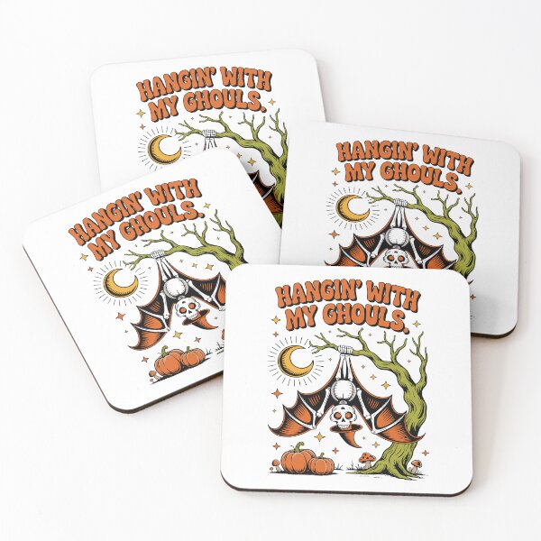 Item preview, Gangin With My Ghouls 1: declares this charming retro halloween illustration!  designed and sold by Grang Art Artistic Designs.
