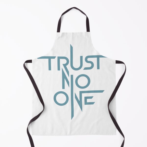 Item preview, Trust No One Minimalist Typography Design designed and sold by FloraMyst.