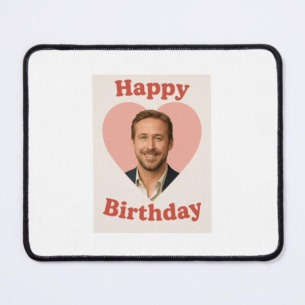 Item preview, Ryan gosling happy birthday christmas funny prank meme gift weird designed and sold by CheeseBlueprint.