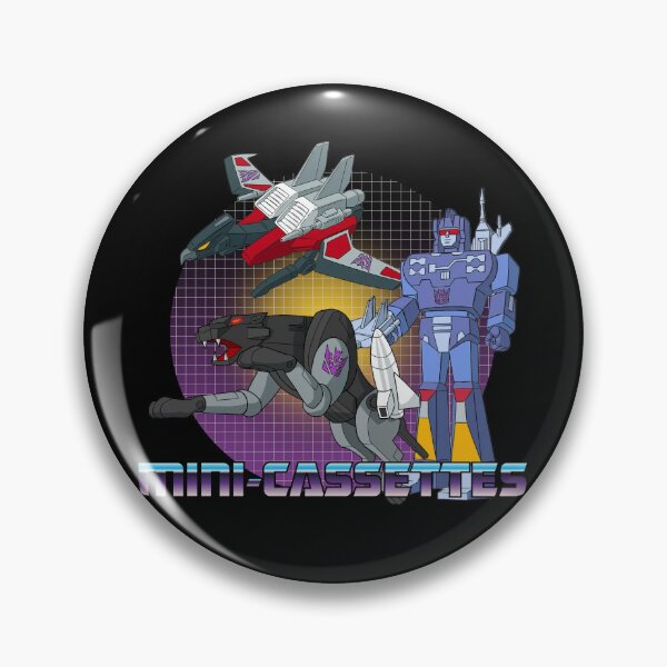 Item preview, G1 Mini-Cassettes Retro Robot Cartoon Art designed and sold by Retr0Tshirts.