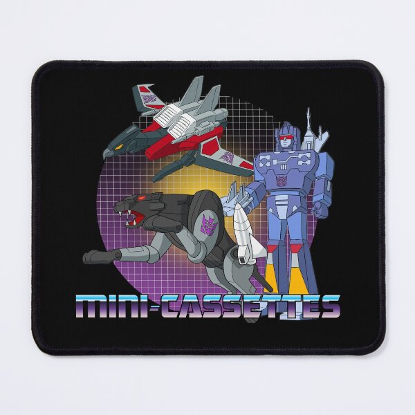 Item preview, G1 Mini-Cassettes Retro Robot Cartoon Art designed and sold by Retr0Tshirts.