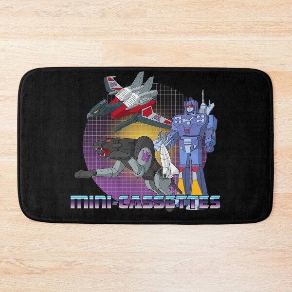 Item preview, G1 Mini-Cassettes Retro Robot Cartoon Art designed and sold by Retr0Tshirts.