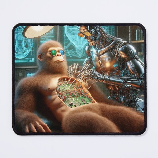 Item preview, Robot Performs Operation on Monkey designed and sold by Phil Perkins.