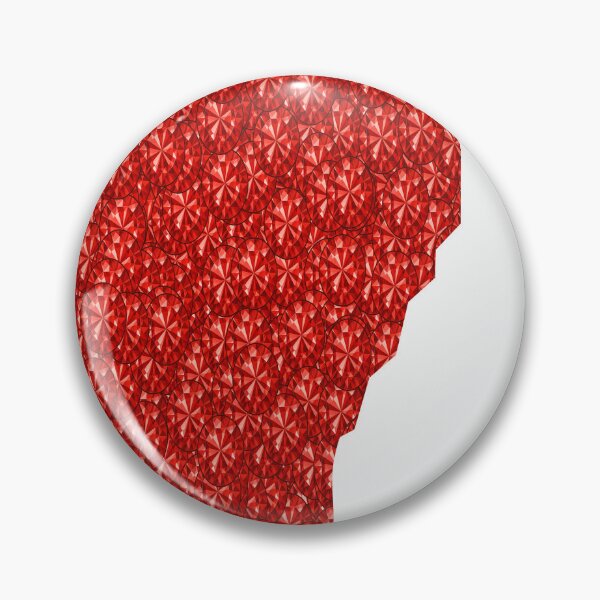 Item preview, Red Rhinestone Vermont designed and sold by TheIconSmith.