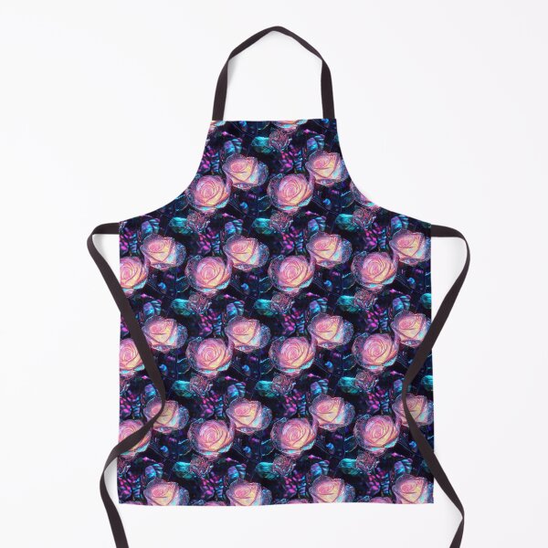 Item preview, Cyber-Floral Fusion - 3D Neon Roses designed and sold by MidArtForge.