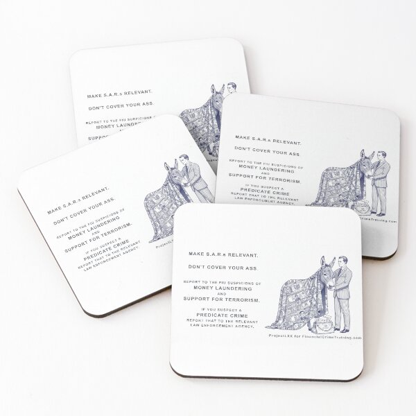 Item preview, Money Laundering Compliance - Don't Cover Your Ass  designed and sold by ProjectLXX.